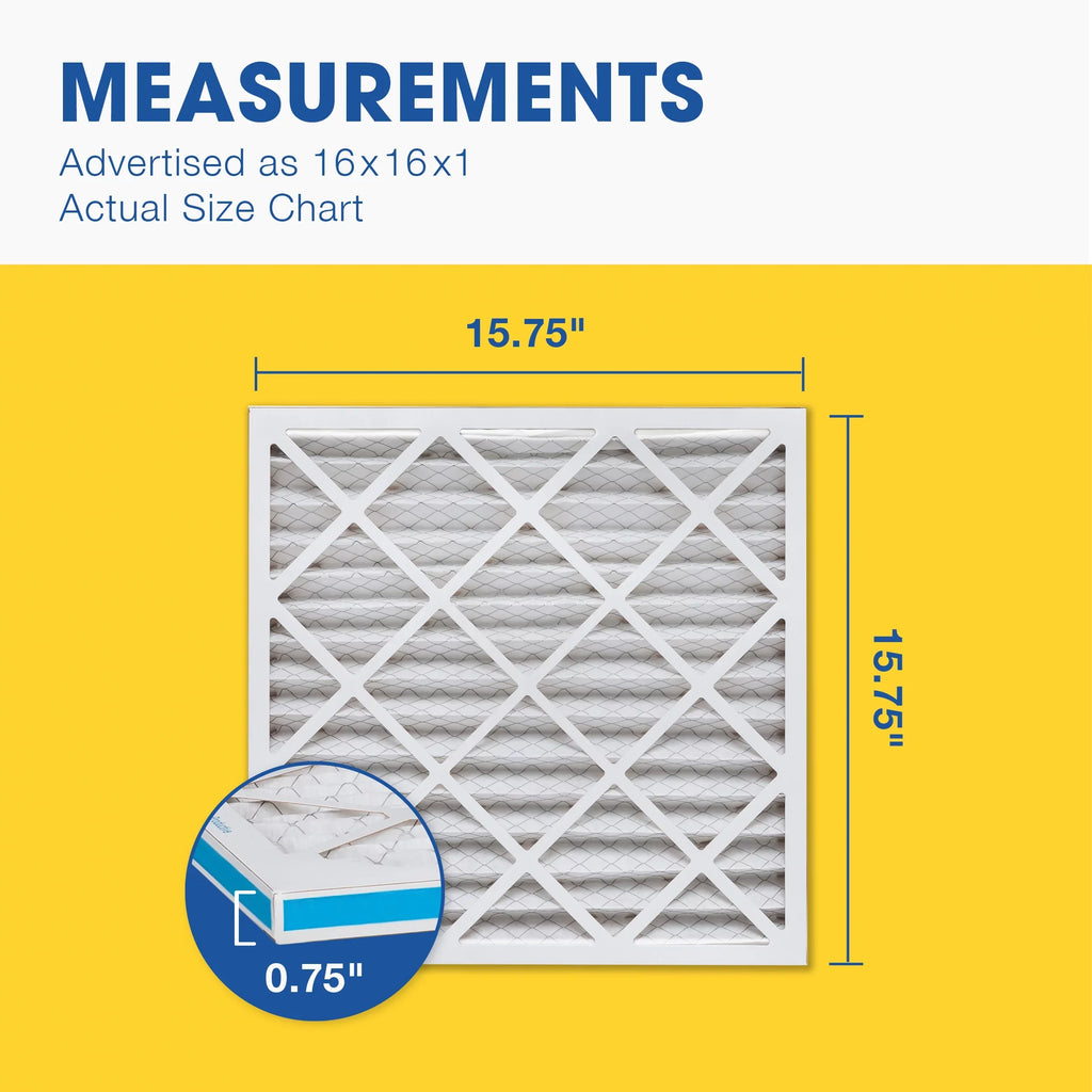 and 13, - Box MERV 16x16x1 Furnace Air 6 by AC Aerostar of Filter