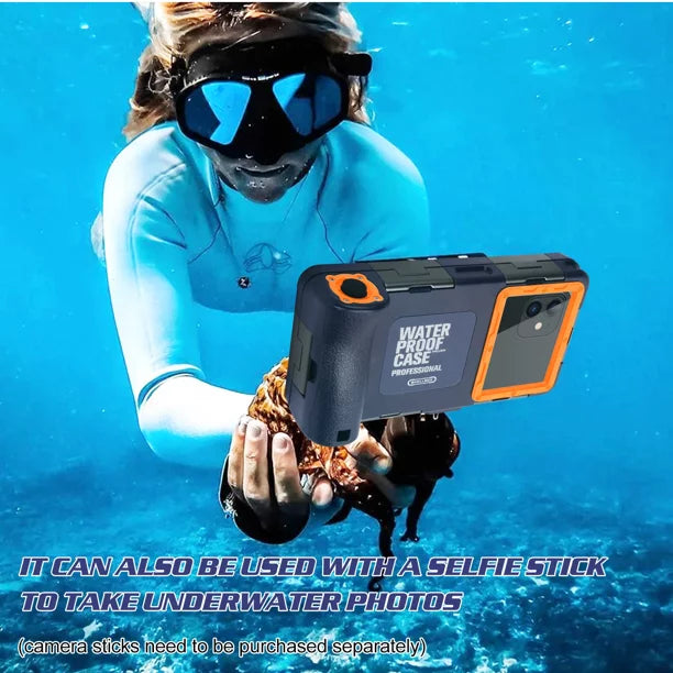 with Professional Snorkeling Case for Lanyard Surfing Performance [15m/50ft] And Phones Protective X Waterproof Diving Xperia Swimming all Underwater Photo Inch to Up LCD 6.9 UrbanX Video Housing