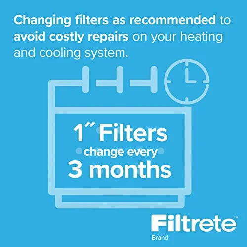 Air Filter, MPR Filters 3-Month 14x14x1 Filters, MERV 1900, Healthy Pleated Air Filtrete 13, Allergen Ultimate 1-Inch Living 2
