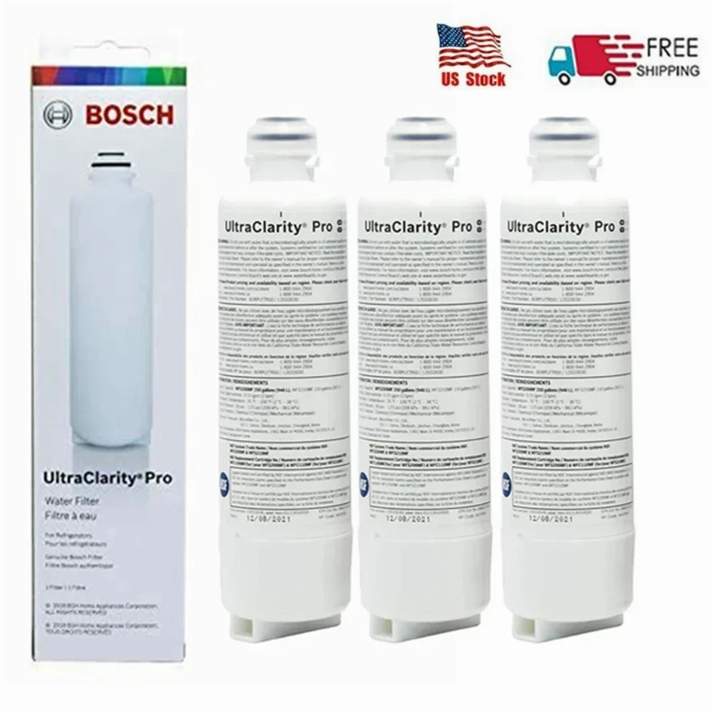 Pro Filter, BORPLFTR50,BORPLFTR55, Pack) Bosch Water REPLFLTR55 Replacement/Compatible.(3 UltraClarity