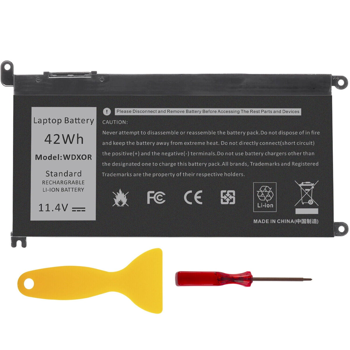 0FC92N 0WDX0R,FC92N Battery WDXOR WDX0R For