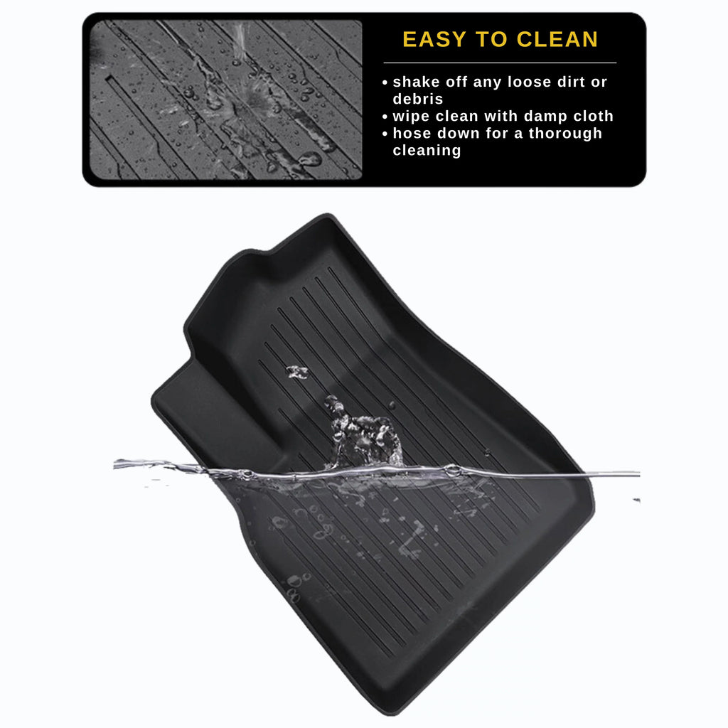 Cargo TPE Mat All Liner Model for BunnyBird 2020-2023 Floor 3-5-Seater Mat Accessories Car Weather Trunk 6-Piece Tesla