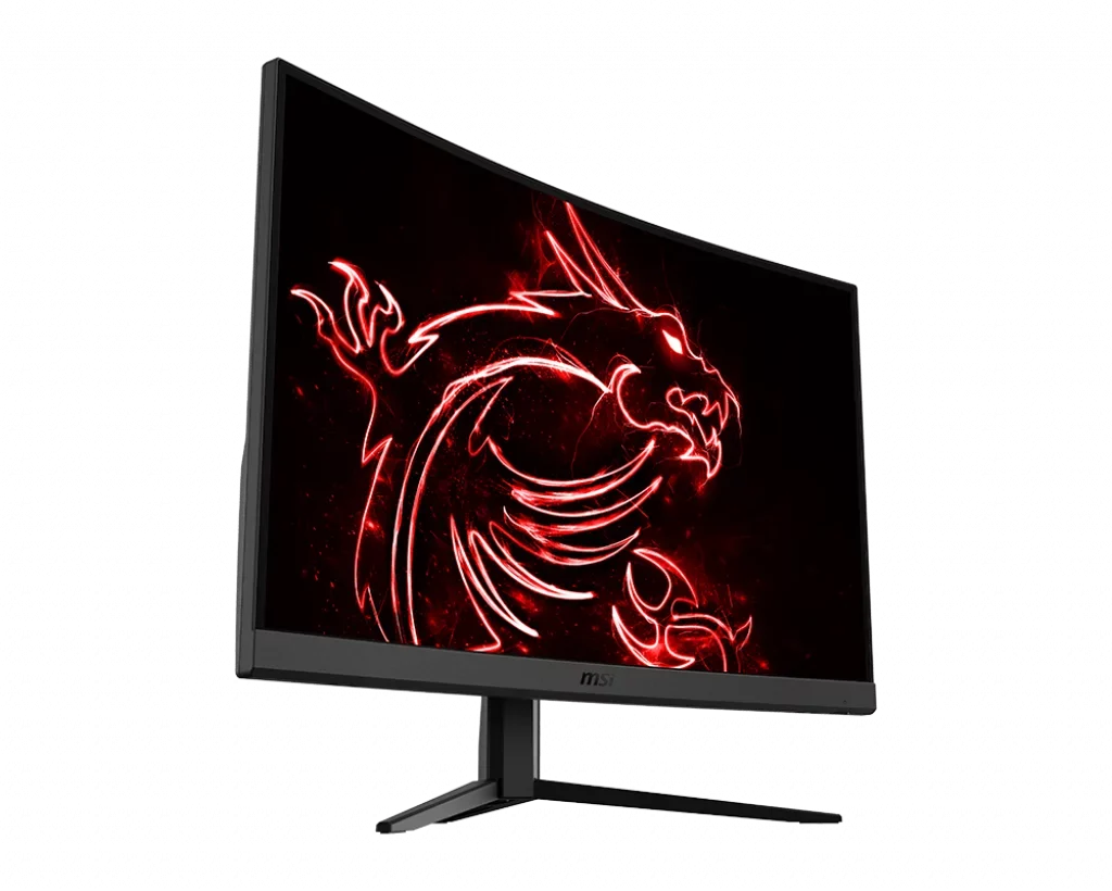 31.5" 1920x1080 Optix Gaming Monitor MSI Used) 1ms FHD 2xHDMI AMD FreeSync G32C4W Curved 165Hz (Factory 1xDP