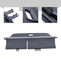 Wuzstar Shade Trunk Security Privacy Jeep Cover Area Cover Rear Shield Retractable Cargo Cherokee 2019-2021,Black for