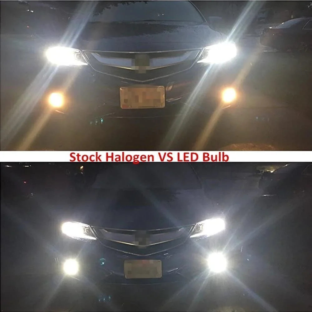 Bright H8 LED Alla 2014 Santa 6000K Replacement 2013 H8LL 2x Bulbs 2015 Xenon Front White Lamps Light for Super Fe 2016 Lighting XL Fe/Santa Fog