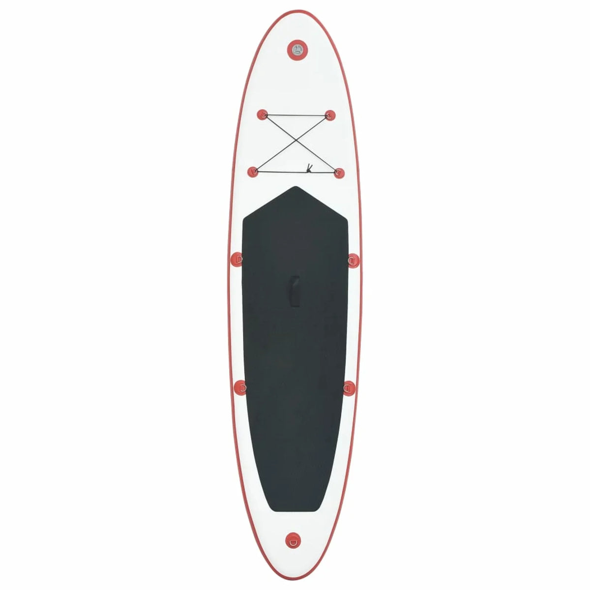 Inflatable Walmeck Paddleboard White and Red Set