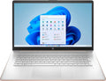 17.3" Processor 11 Gold Laptop 12GB Windows Rose Graphics Pale (Refurbished) Pentium 7505 RAM Gold SSD Restored Home HP DualCore 17CN0107DSREF 1600x900 HD+ 256GB UHD
