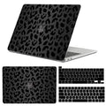 Pack GABraden /A2159/A2251/A2289/A1989/A1706)with M1 with Leopard Compatible Keyboard Print） 2 2018 and Shell（Black 2016 2019 Touch (A2338 Hard 2017 Protectors,Laptop Case,2020 ID pro 13 inch MacBook