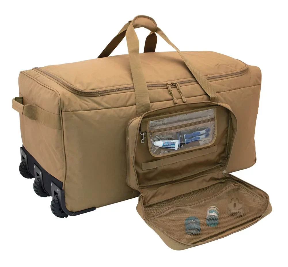 Monster™ Mercury TAA Tactical Deployment Bag, Compliant Gear Coyote,
