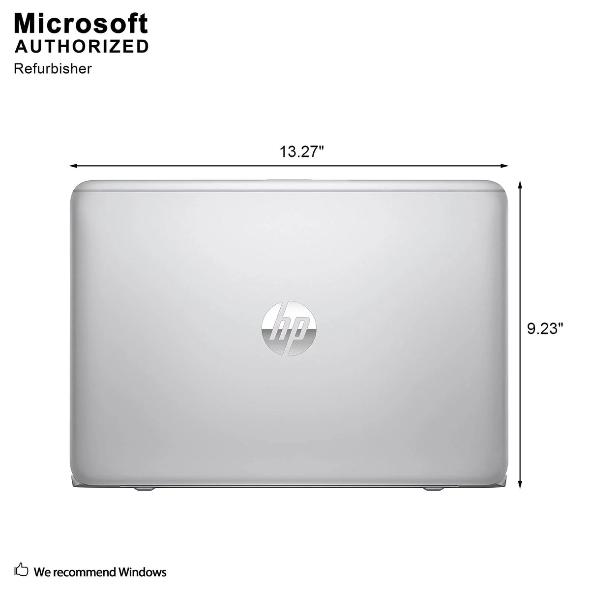 8GB 1040 Restored G3 (Refurbished) 10P 256GB SSD 2.30GHz HP Folio EliteBook i5