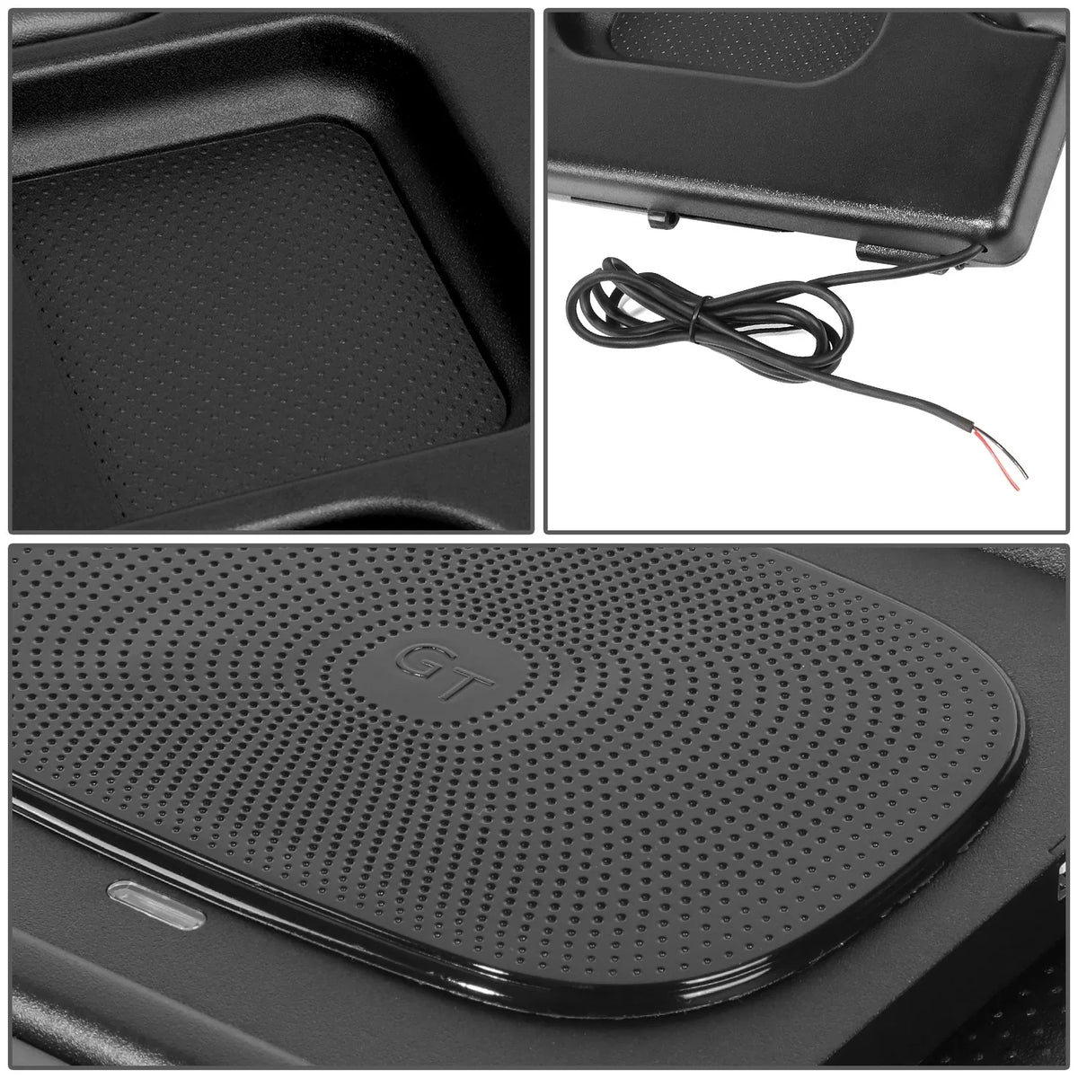 DNA USB with Escalade Wireless & to Black Lid Sierra For Pickup Motoring Armrest Truck Center Ports 2007 Kit 2001 Repair Charger Console GECS-005-GY