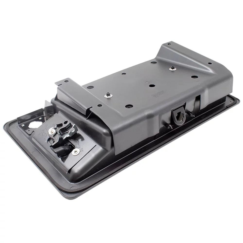Van Plate 08-14 License E-Series Outside Handle Econoline with Textured without Bracket Passengers w/ Camera Door Rear Back Brock Replacement Compatible