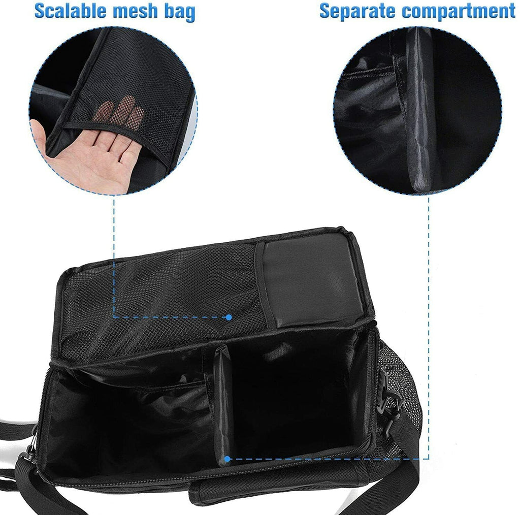 Side Trunk Teledu Bag Rear Black Storage Organizer Pockets