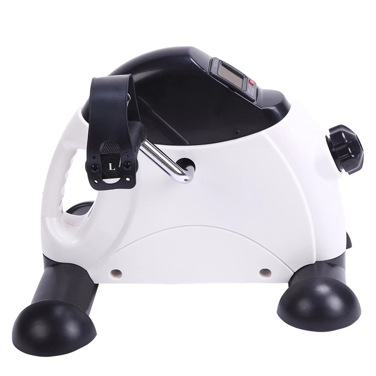 & and Use Exercise Home Mini White Bike Feet Trainer Hands Portable Black