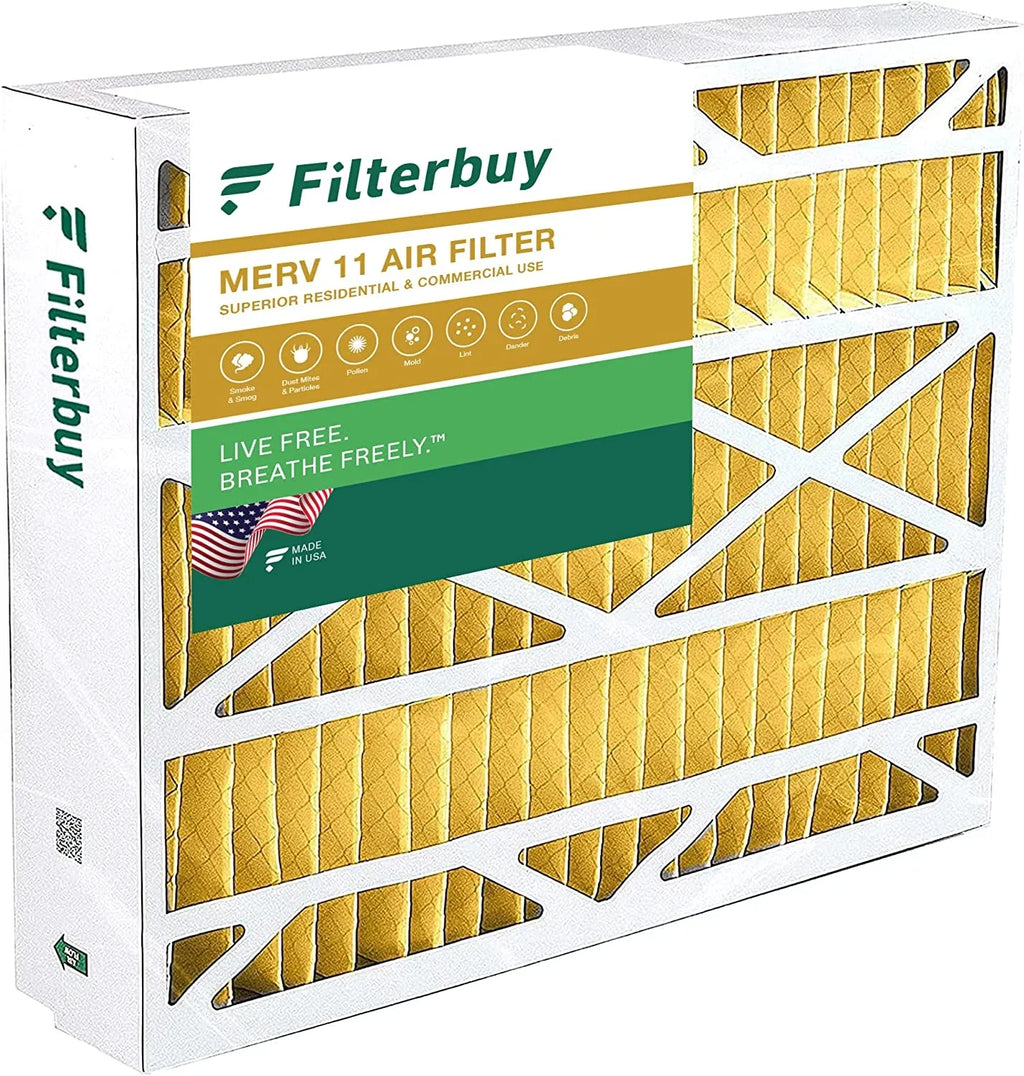 HVAC 20x25.25x3.5 Furnace Pleated AC Filterbuy Air 11 for MERV Aprilaire Space-Gard 102/2120 Filters (1-Pack)
