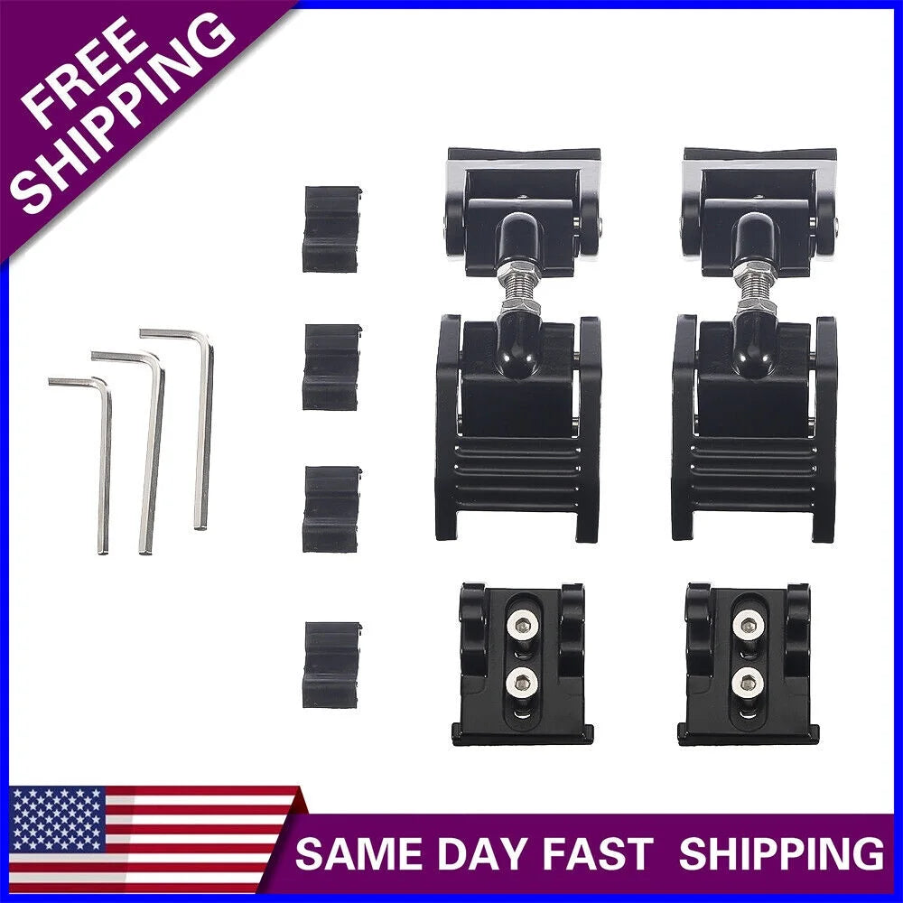 Latch Your JK 07-18 Catch - Secure JahyElec Durable Hood Lock Off-Road Adventures Jeep Black for Wrangler