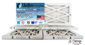 x - Air - -Qty:4 8x16x1 10 USA 15.5x7/8 Furnace Glasfloss 7.5 Made - MERV (Actual Size: Filter in inch)