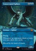 Consecrated MtG 2022 Sphinx Double Mythic (Alternate Borderless) Art Rare Masters