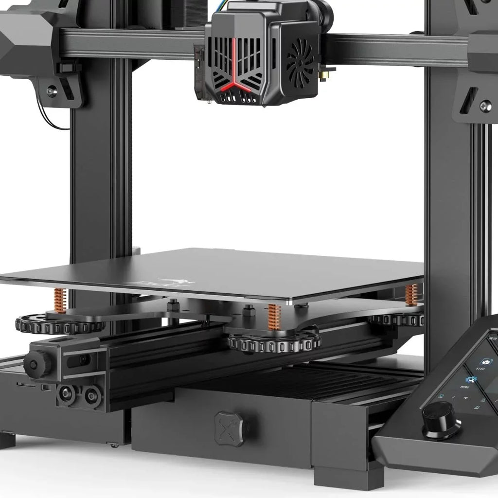 Platform, Printers, Steel Printer Full-Metal with 3D Auto-Leveling Pre-Installed Kit, Neo CR V2 Creality 3D Spring Extruder, Ender PC 220220250mm 3 Official 95% Touch