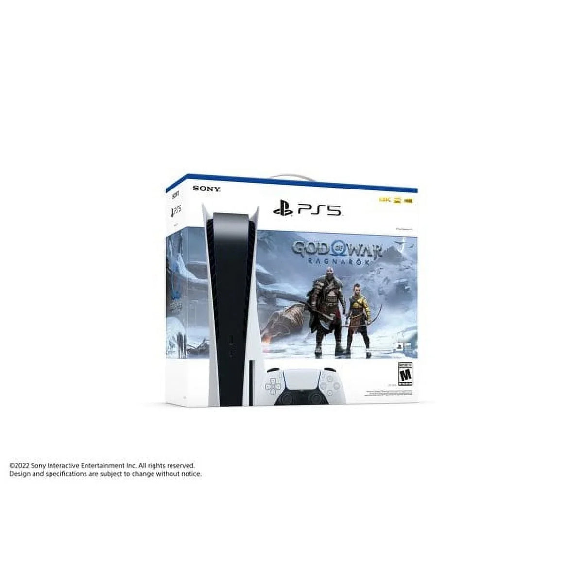 Newest Marvel's Silicone Cover with PlayStation_PS5 Spider-Man: Gaming Console / Version Controller Miles Disc Morales Bundle War Skin Ragnarök/ 2023 of God