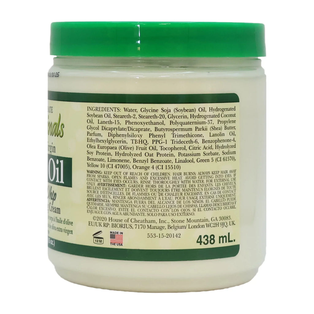 Best of Body Cream, Oil Ultimate Olive Oz., Pack Africa's Whip 12 Organic 15