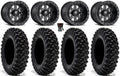 32" Tires Wheels Fuel Maverick XT 15" Mi (4+3) Ranger Bdlk RZR Warrior Sportsman