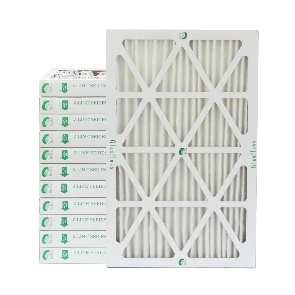 2 25 X 12-Pack GLASFLOSS AIR - PLEATED FILTER SERIES X MERV 10 16 ZL
