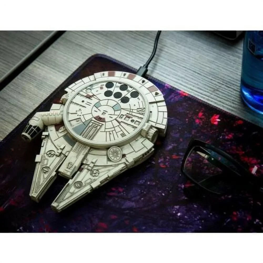 Charger Falcon Charging AC with Wireless Millennium Adapter Pad Star Wars