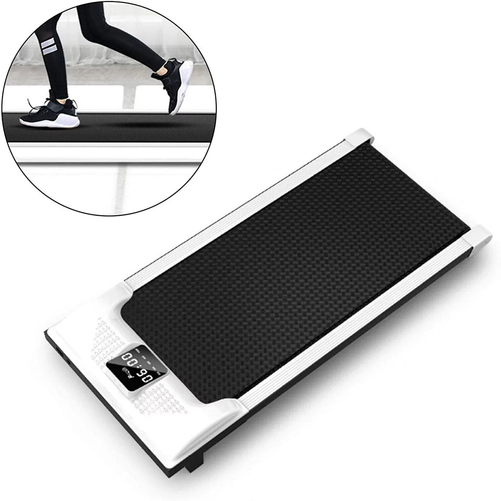 Miumaeov Machine Portable Fitness Treadmill Office Home Pad Walking Mute Running Electric