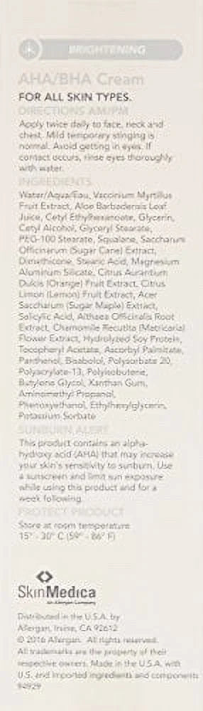Cream AHA/BHA