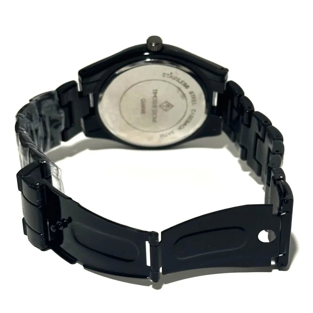 '- *See Like Stone Ceramic Black Description* New Faux Watch Charme Ceramic Timothy