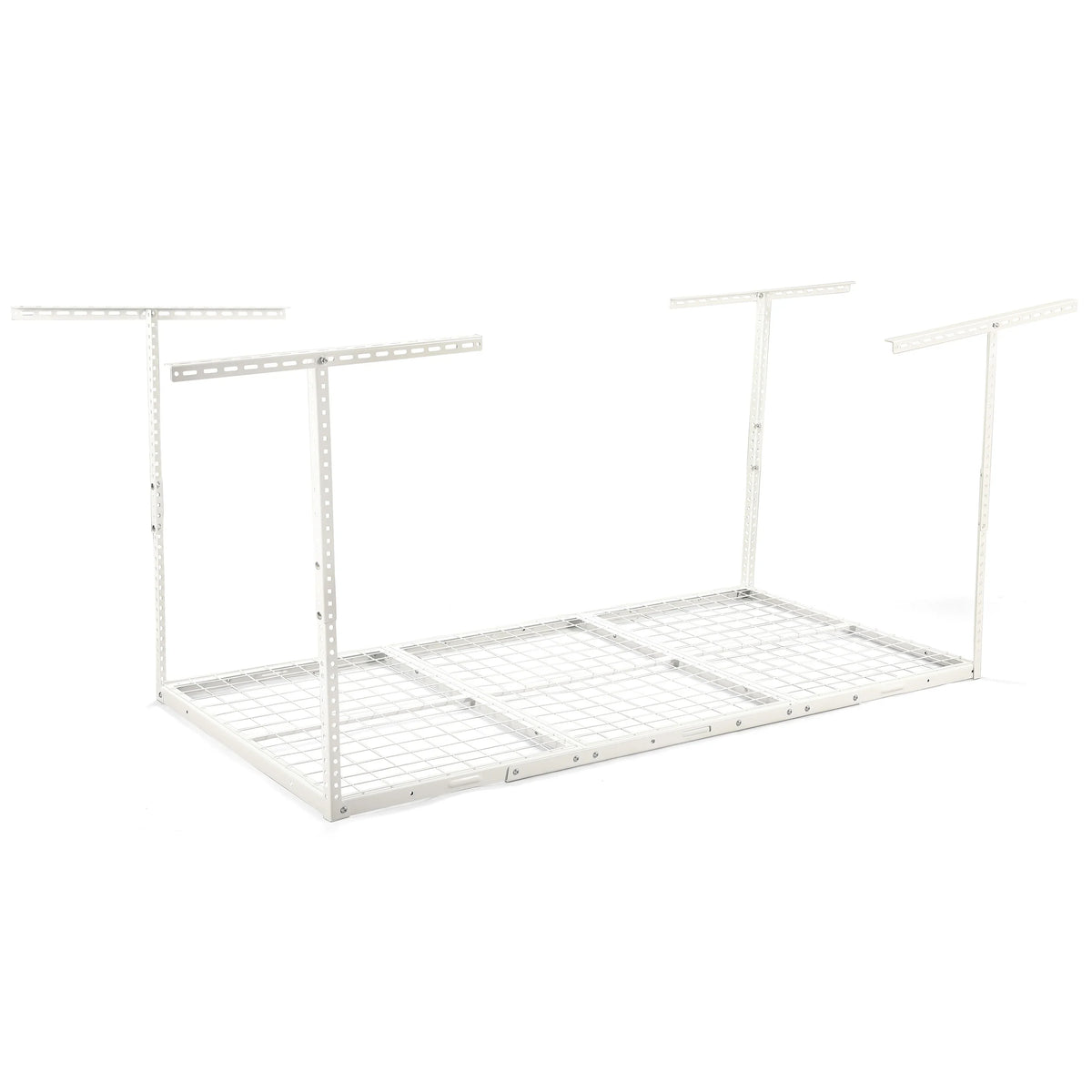 Width White Length Kojem 72" 36" Storage Garage 40" x 3x6 x Adjustable Ceiling Rack, Storage Height, Overhead