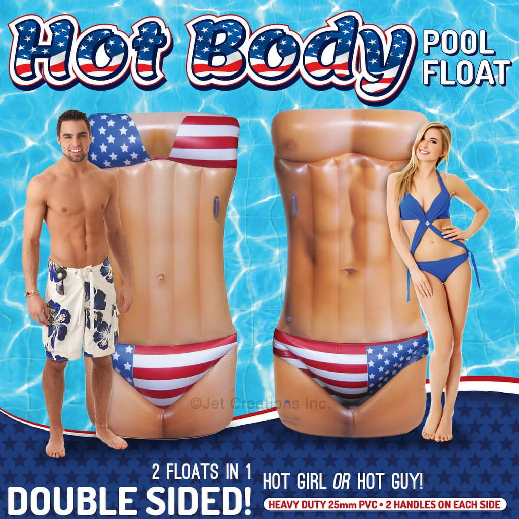 Edition JETSUP by HOT BODY Patriotic Pool Creations, Float: Jet