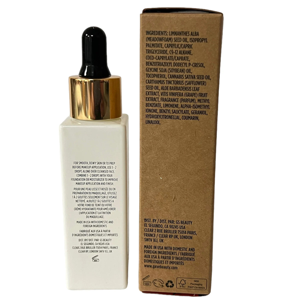 STEFANI oz Face Time Oil Hydrating Smooth GXVE BY All GWEN Prime Prep 0.95 Clean fl &
