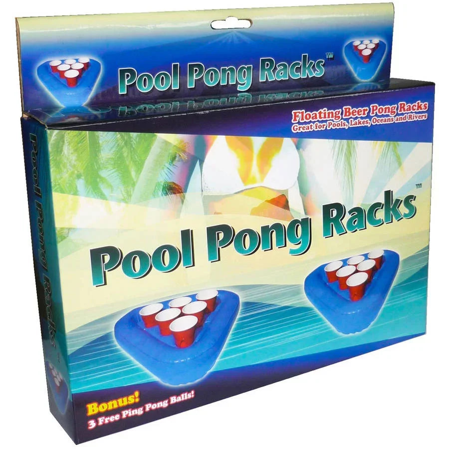 Pieces) Game GoPong Pool Beer Floating Pong Rack Pool (5