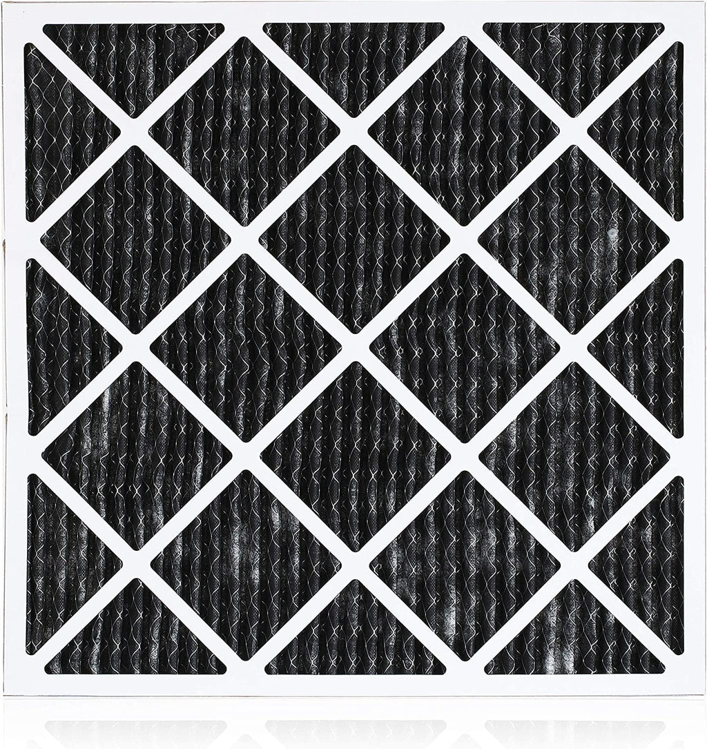 with Odor Pleated Activated Eliminator Furnace Filterbuy MERV Filters AC Carbon Air HVAC 8 12x12x1 (3-Pack)