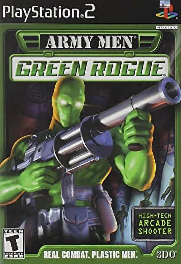 Sealed Rogue PS2 Green Men: (Brand Army Playstation New 2 Version) US Factory
