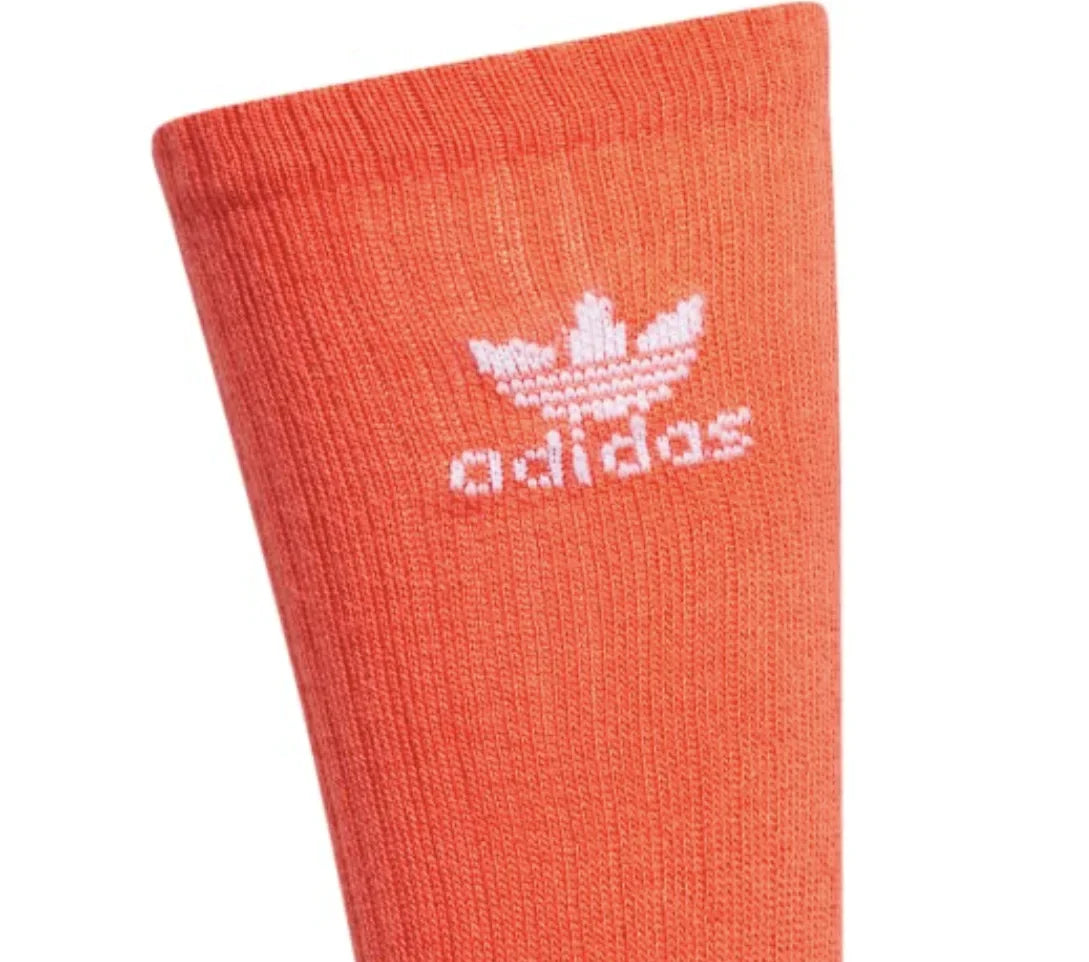 Large 6 Crew Originals Multi-colored, Trefoil Socks, Pack, Youth