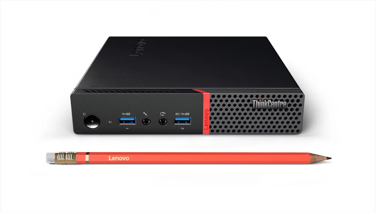RAM Mini Desktop SSD Tiny 256GB Processor (Refurbished) Wifi PC 10 Pentium Windows upto M600 Mouse KB Adapter Lenovo Computer Bto 4GB & 2.64GHz Pre-Owned