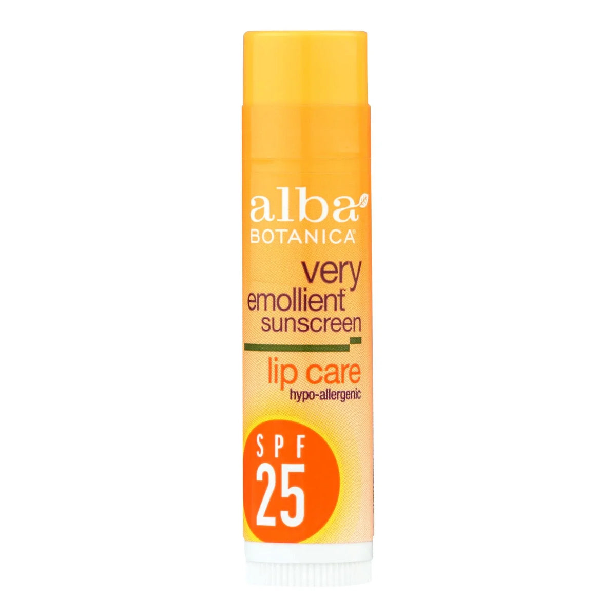 Sunblock Botanica - Very 25 Emollient Case - Oz 0.15 Lipcare Alba 24 Spf Of -