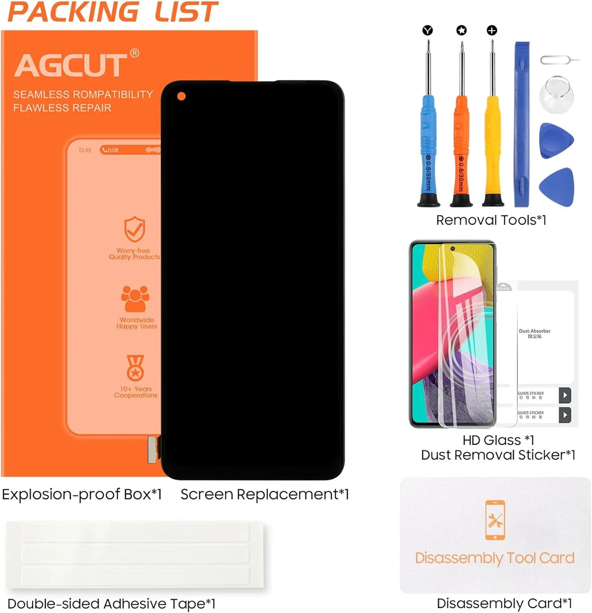 Part OLED Display Assembly KB2005 for Digitizer 8T+ Screen KB2000 Replacement 5G (Support LCD Repair Touch 8T Oneplus KB2001 Screen KB2003 Fingerprint)