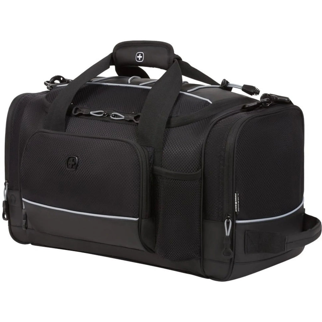 (Duffel) SwissGear Carrying 9000200006 Rugged Black Dobby Essential, Case Travel Apex