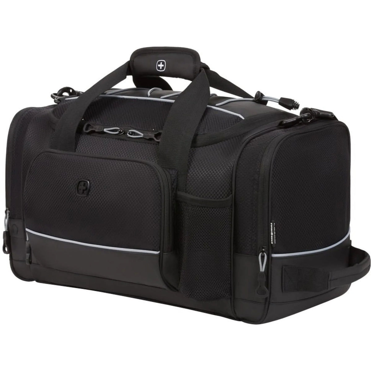 (Duffel) SwissGear Carrying 9000200006 Rugged Black Dobby Essential, Case Travel Apex