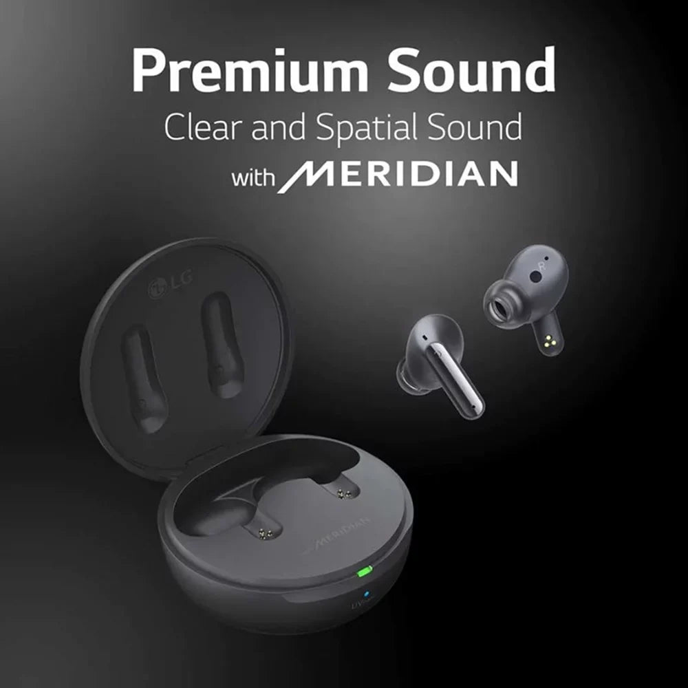 TONE LG Black Open UVnano Earbuds, Cancellation Noise Box Active FP7C True Free Wireless