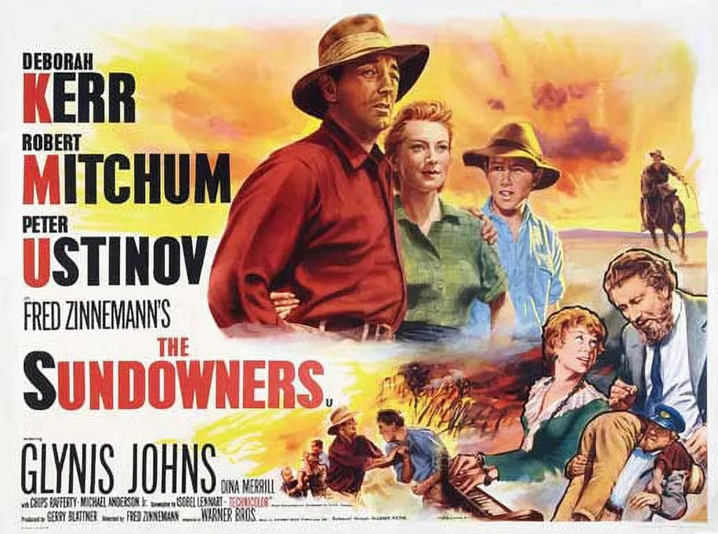 (1961) x movie (UK POSTER - A) - The 40") Style (30" Sundowners