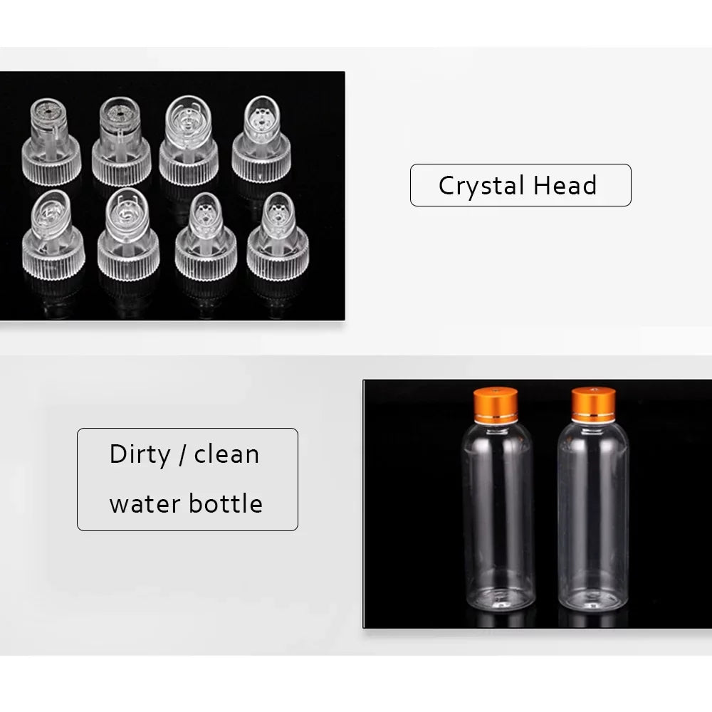 Using Professional Oxygen Facial Cosmetology Suerbeaty Beauty Skin Center Machine, Water Treatment for Rejuvenation Gas-liquid Epidermal Facial Peeling Equipment