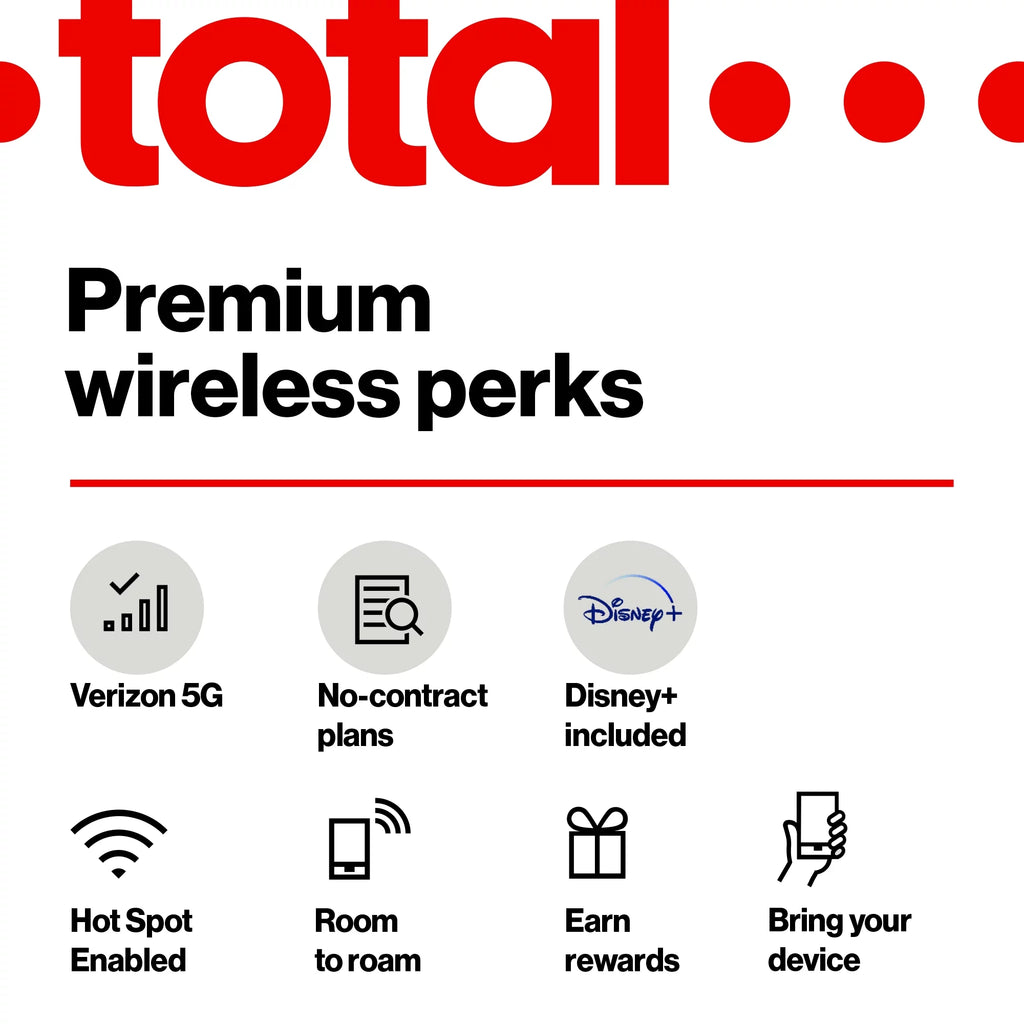 Verizon Total 128GB, 15 iPhone Smartphone Plus, By Pink - Prepaid