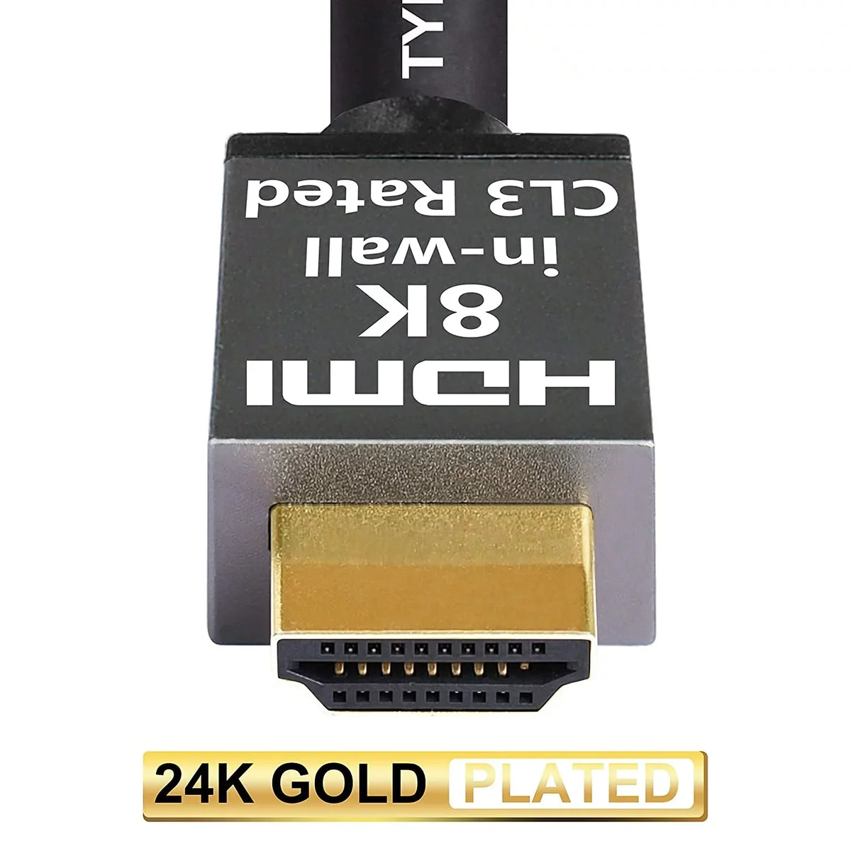 8K60Hz ARC Cable 2.3 Rated 2.1 eARC Compatible 2.2 CL3 HDMI Wall Feet Ultra in Speed High HDCP 15 8K 4K120Hz