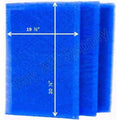 (3 21x23 RAYAIR Filter SUPPLY Pads BLUE Pack) Replacement Cleaner Compatible MicroPower Air Guard with