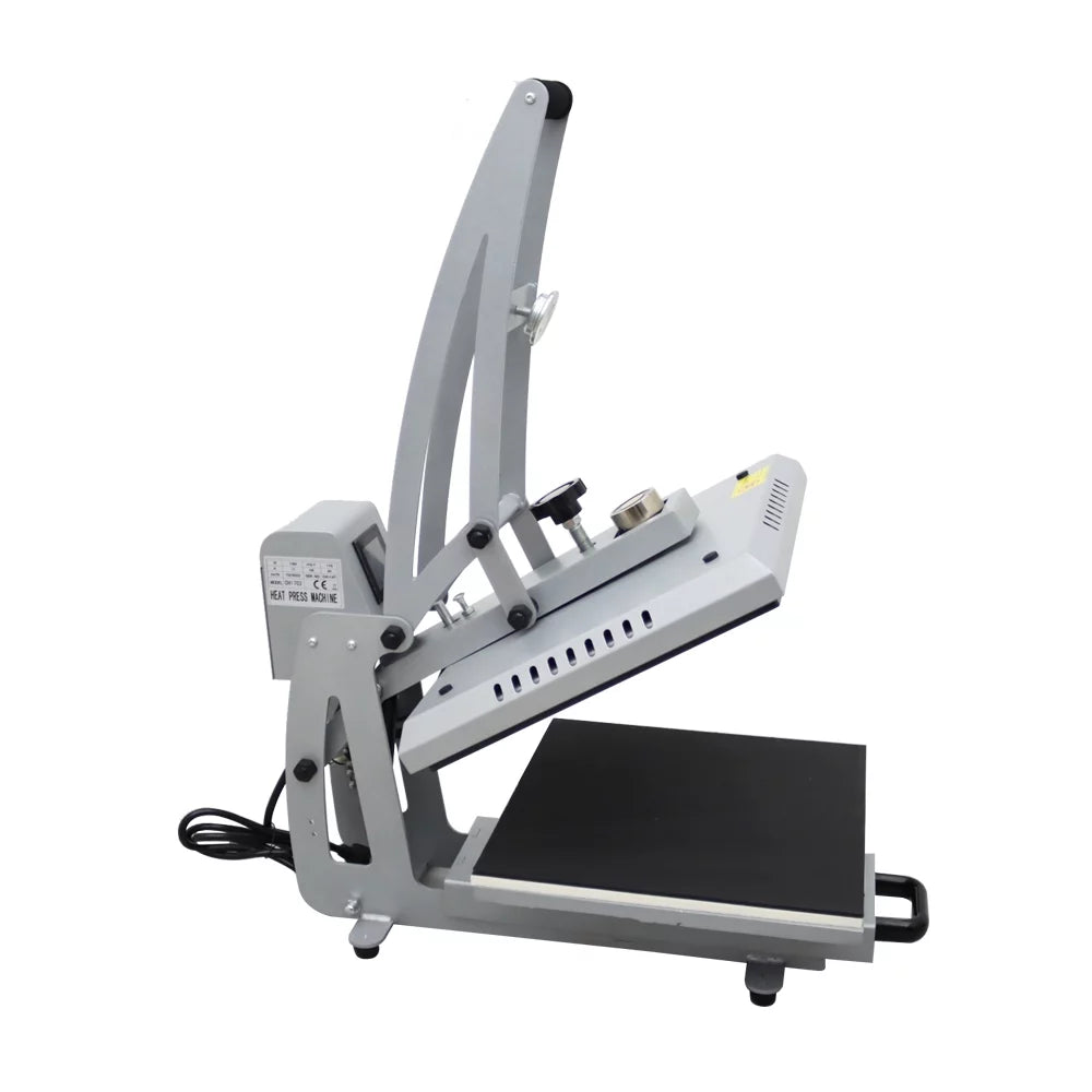 Press Semi-Automatic Puzzle Transfer Machine 15x15in T-Shirt Pad Heat Magnetic Crafts INTBUYING for
